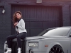 Cars & Girls Matte Gray Rolls-Royce Phantom & Model 007